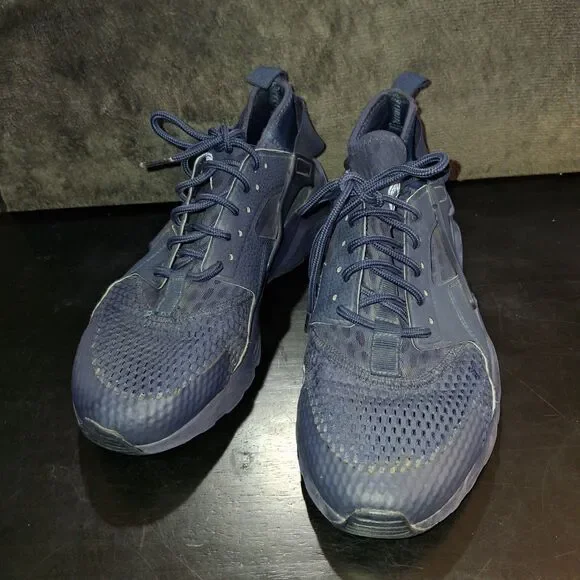 Rare Size 8 - Nike Air Huarache Run Ultra BR Triple Blue  display picture 2